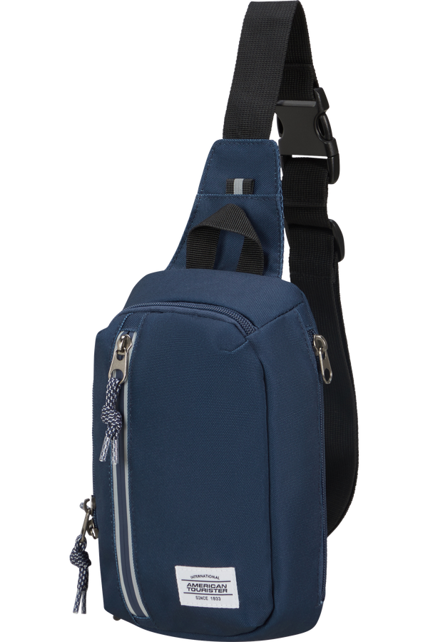 American Tourister Brightup Sling Bag Zip  Námořní modrá