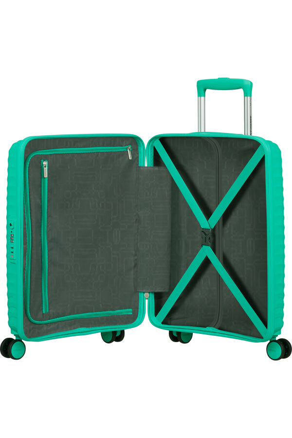 American Tourister Diablast Spinner TSA 55cm  Cyber Aqua