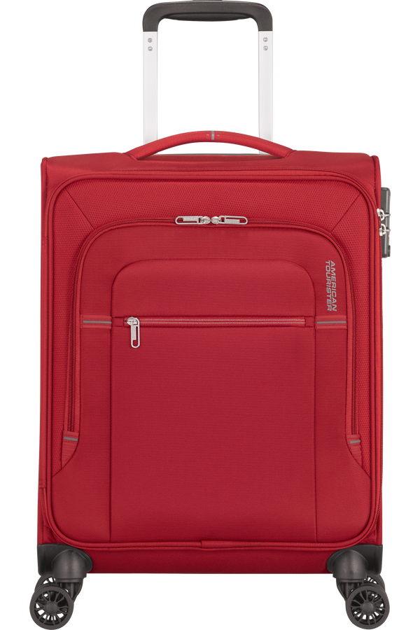 American Tourister Crosstrack Spinner 55cm Red/Grey
