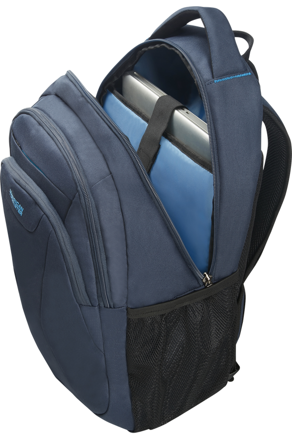American Tourister Batoh na notebook At Work, 39,6 cm/15,6 palců, půlnoční námořní modrá