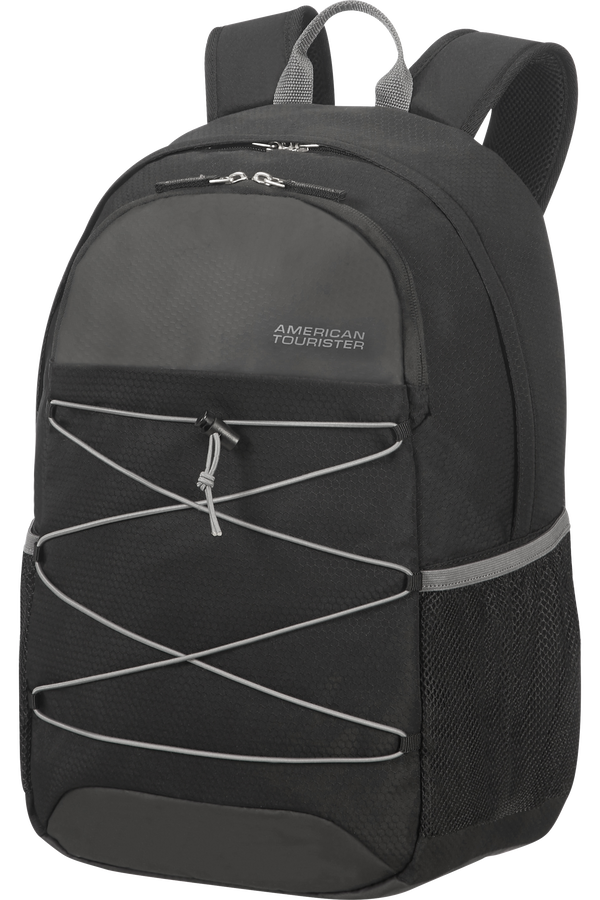 American Tourister Road Quest Laptop Backpack M 15.6'  Čern&aacute;/&scaron;ed&aacute;