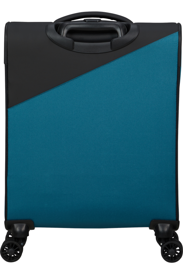 American Tourister Daring Dash Spinner Expandable TSA S  Čern&aacute;/modr&aacute;