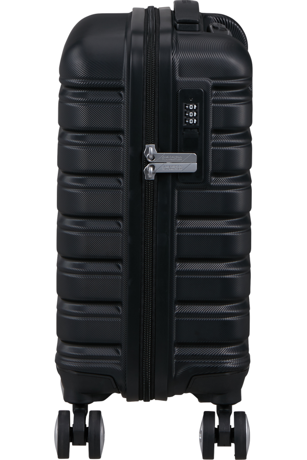 American Tourister Flashline Spinner Underseater Removable Wheels 45cm  Shadow Black