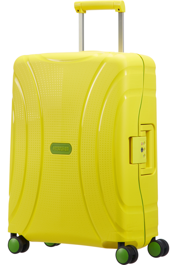American Tourister Kufr Lock'n'Roll Spinner, 4 kolečka, kabinové zavazadlo, 40x55x20 cm, sluneční žlutá