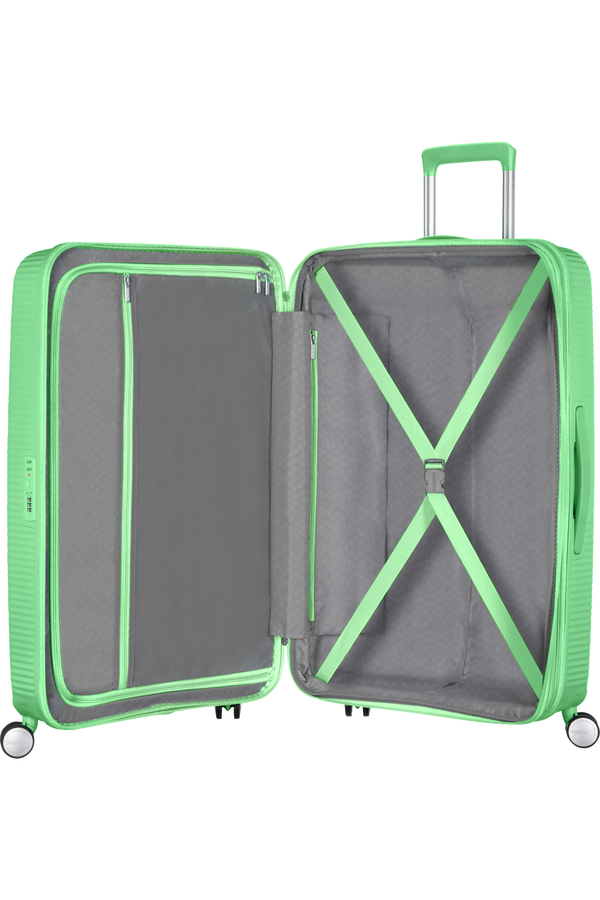 American Tourister Soundbox Spinner TSA Expandable 67cm  Jarní zelená
