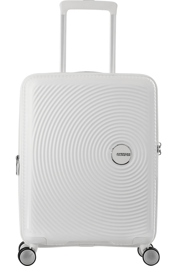 American Tourister Soundbox Spinner(4 kolečka) rozšiřitelný 55cm Pure White