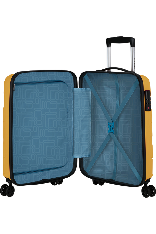 Jetdriver 3.0 55cm Spinner (4 kolečka) | American Tourister Jetdriver 3.0 Spinner 55/20 TSA 55cm  Banana Cream