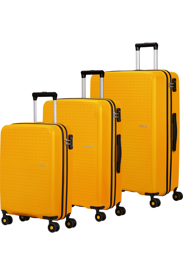 American Tourister Summer Hit Luggage set - 3 Pieces  Zlatě žlut&aacute;