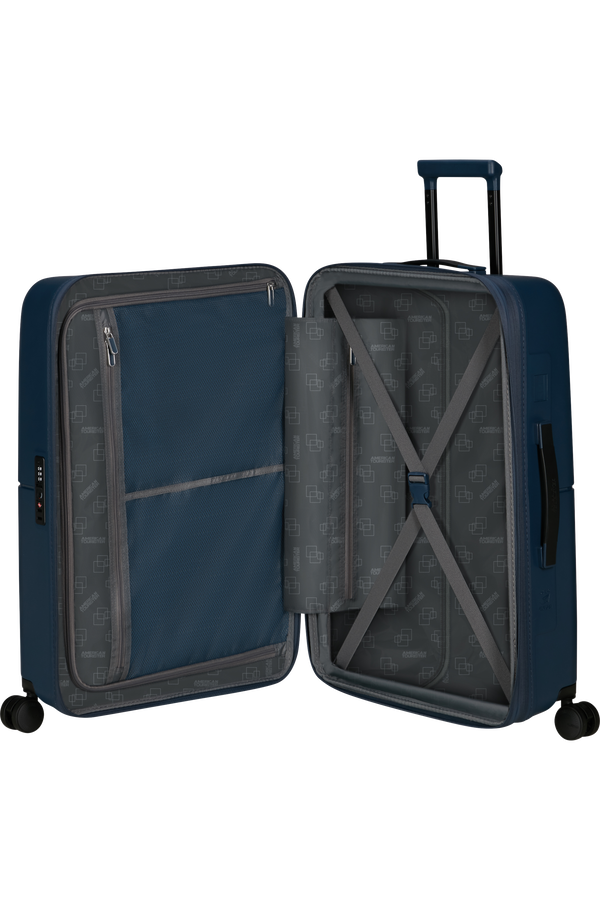 American Tourister DashPop Spinner Expandable TSA 67cm Půlnoční modrá
