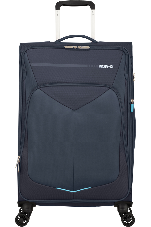 American Tourister Summerfunk Spinner Exp TSA 67cm  Námořní modrá