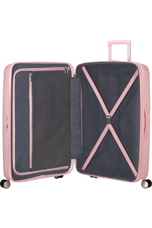 American Tourister SoundBox Spinner TSA Expandable 77cm  Pastel Pink American Tourister SoundBox Spinner TSA Expandable 77cm  Pastel Pink