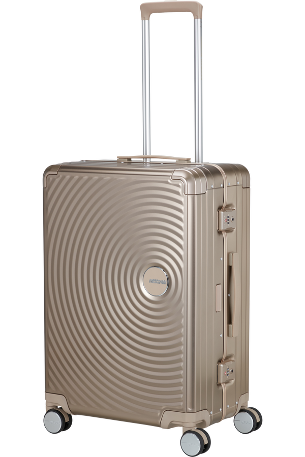 American Tourister Soundbox Alu Spinner TSA 68cm  Bronzová