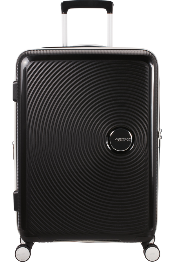 American Tourister Soundbox Spinner TSA Expandable 67cm  Black/White