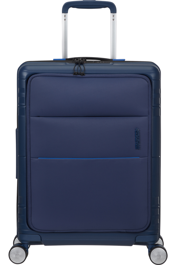 American Tourister Hello Cabin Spinner TSA 55cm  Ryzí námořní modrá