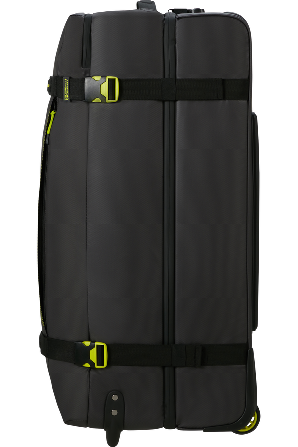 American Tourister Urban Track Duffle with wheels Coated L  Black/Lime American Tourister Urban Track Duffle with wheels Coated L  Black/Lime