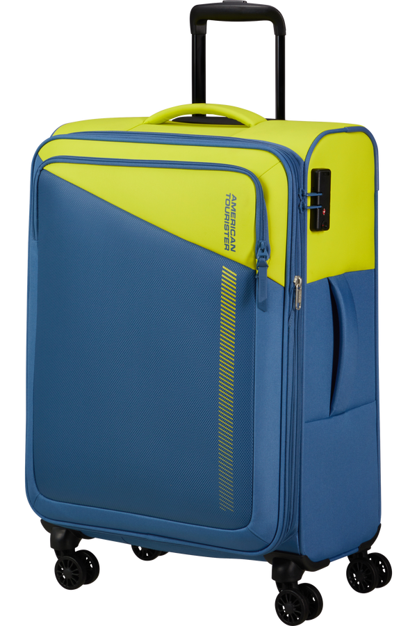 American Tourister Daring Dash Spinner Expandable TSA M  Lime/Coronet American Tourister Daring Dash Spinner Expandable TSA M  Lime/Coronet