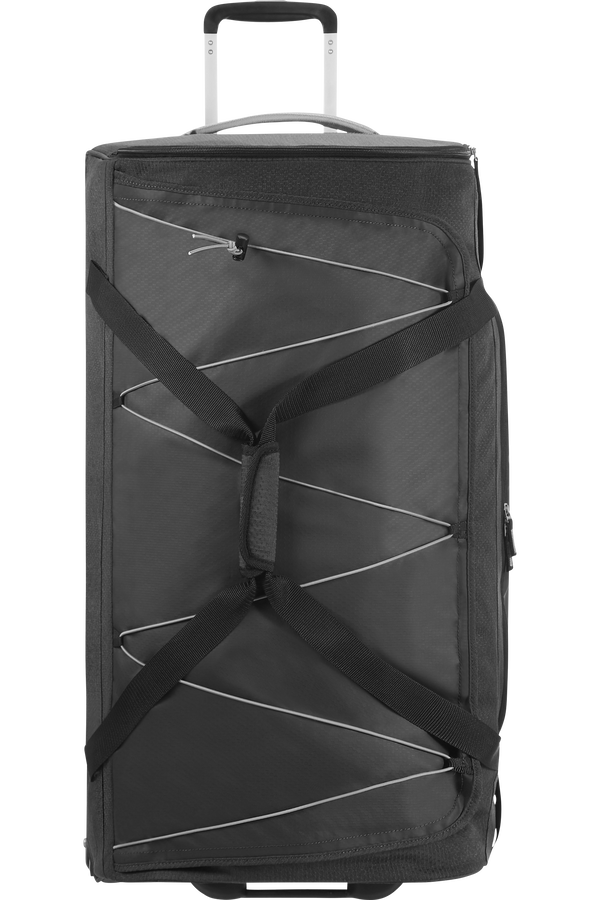 American Tourister Road Quest Duffle with Wheels L  Čern&aacute;/&scaron;ed&aacute;