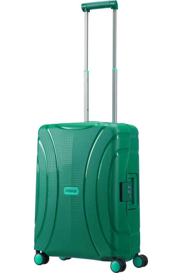 American Tourister Lock'n'Roll 4-wheel cabin baggage Spinner suitcase 40x55x20cm Vivid Green