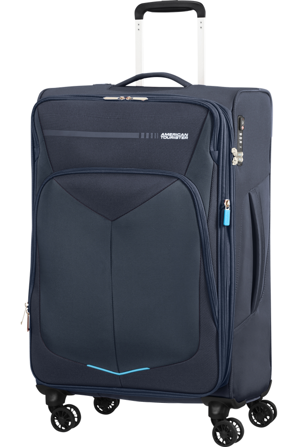 American Tourister Summerfunk Spinner Exp TSA 67cm  Námořní modrá American Tourister Summerfunk Spinner Exp TSA 67cm  Námořní modrá