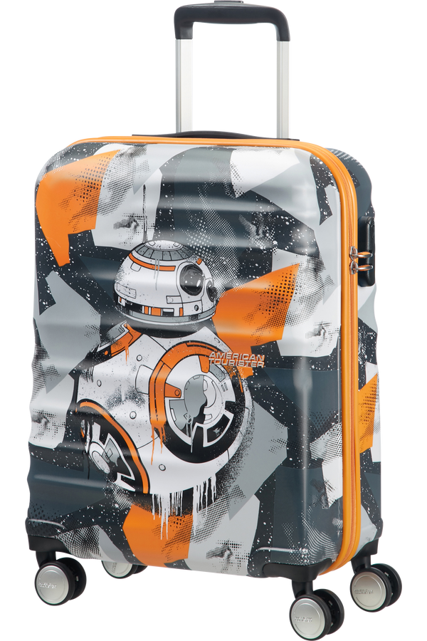 American Tourister Kufr Wavebreaker Disney Spinner, 4 kolečka, kabinové zavazadlo, 55x40x20 cm, Bb8