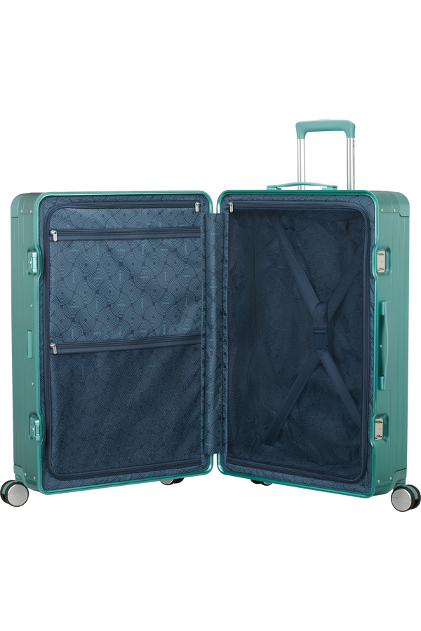 American Tourister Soundbox Alu Spinner TSA 77cm  Dusty Turquoise