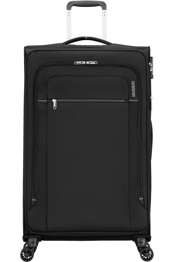 American Tourister Crosstrack Spinner Expandable 79cm  Černá/šedá