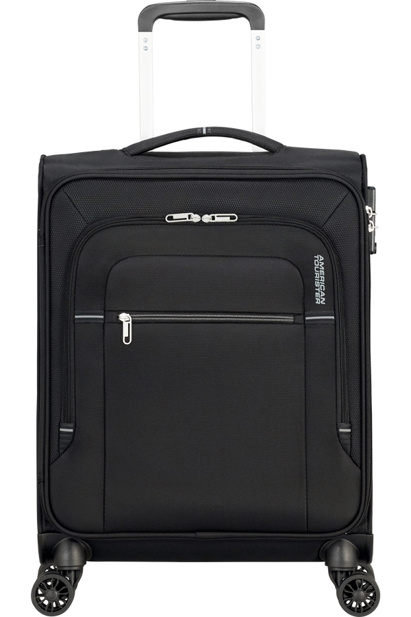 American Tourister Crosstrack Spinner 55cm  Čern&aacute;/&scaron;ed&aacute;
