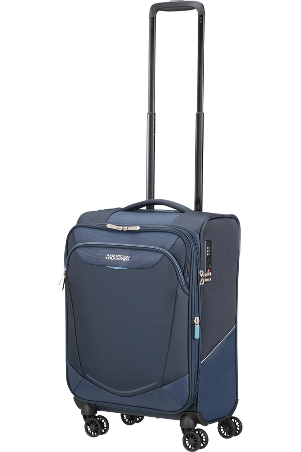 American Tourister SummerRide Spinner Expandable TSA 55cm L35  Námořní modrá American Tourister SummerRide Spinner Expandable TSA 55cm L35  Námořní modrá