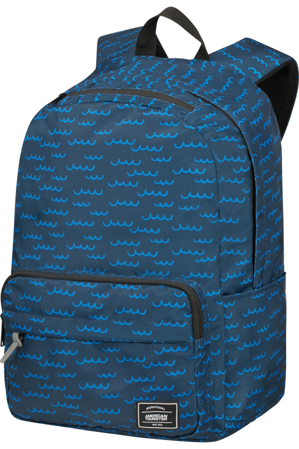 American Tourister Urban Groove UG Lifestyle Backpack 1  Oce&aacute;nsk&aacute; modr&aacute;