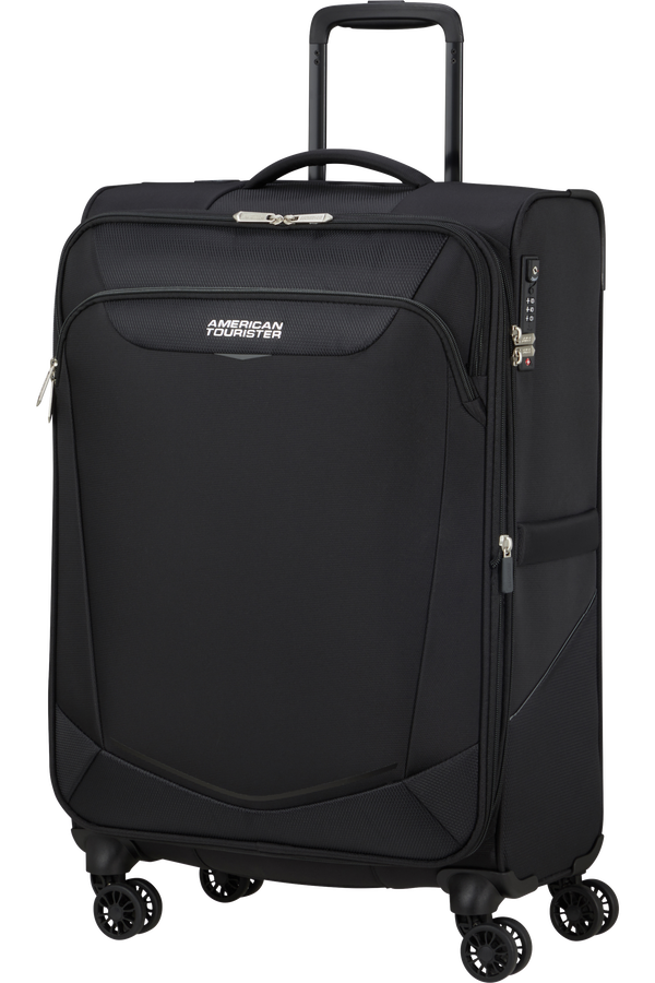 American Tourister SummerRide Spinner M EXP TSA 69cm Černá American Tourister SummerRide Spinner M EXP TSA 69cm Černá