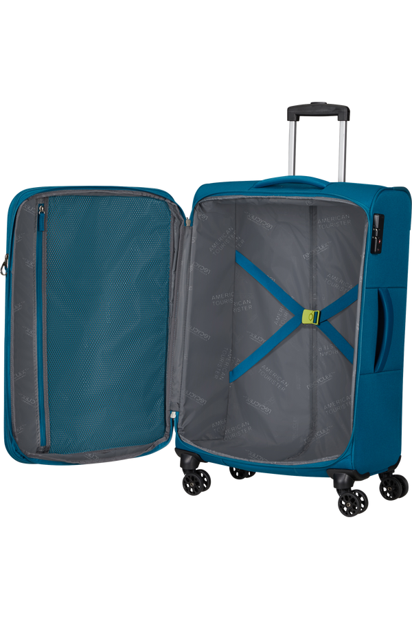 American Tourister Hyperspeed Spinner TSA EXP 68cm  Deep Teal American Tourister Hyperspeed Spinner TSA EXP 68cm  Deep Teal