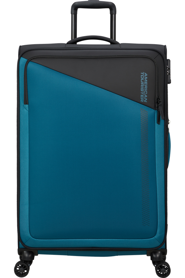 American Tourister Daring Dash Spinner Expandable TSA L  Černá/modrá