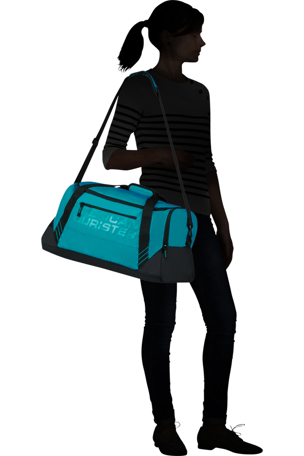 American Tourister Urban Groove Ug23 Duffle Sport  Čern&aacute;/modr&aacute;