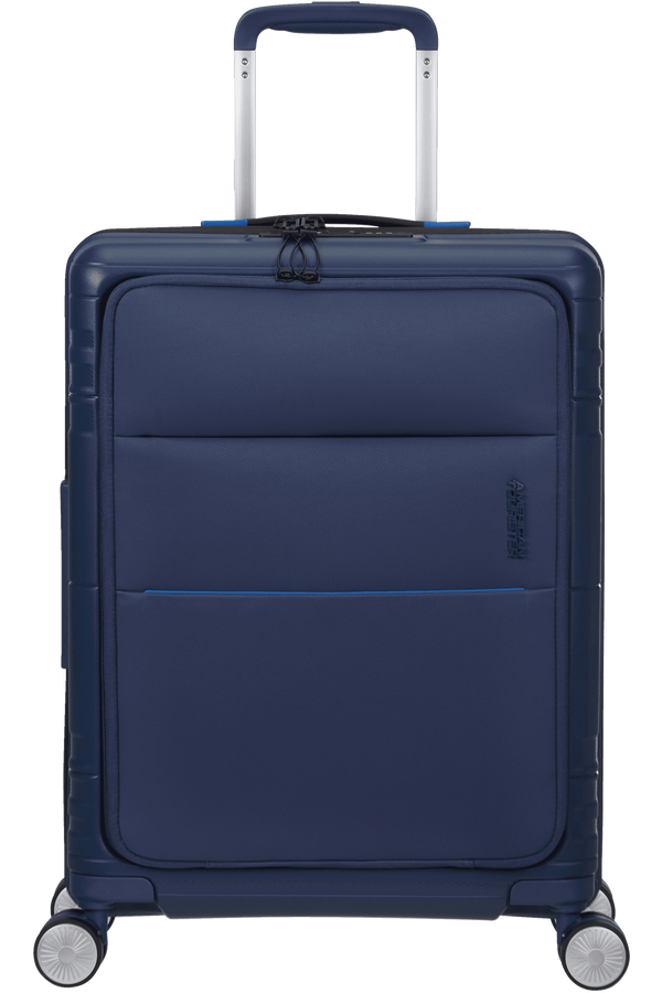 American Tourister Hello Cabin Spinner TSA 55cm  Ryzí námořní modrá