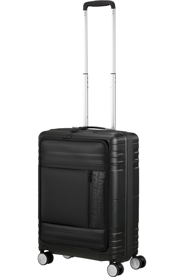 American Tourister Hello Cabin Spinner TSA Coated 55cm  Onyx Black