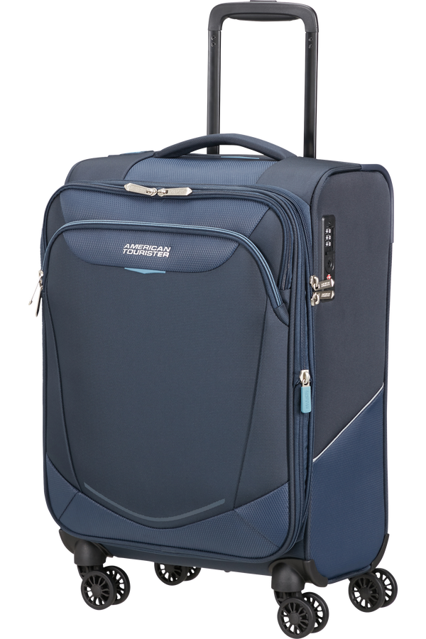 American Tourister SummerRide Spinner Expandable TSA 55cm L35  Námořní modrá American Tourister SummerRide Spinner Expandable TSA 55cm L35  Námořní modrá