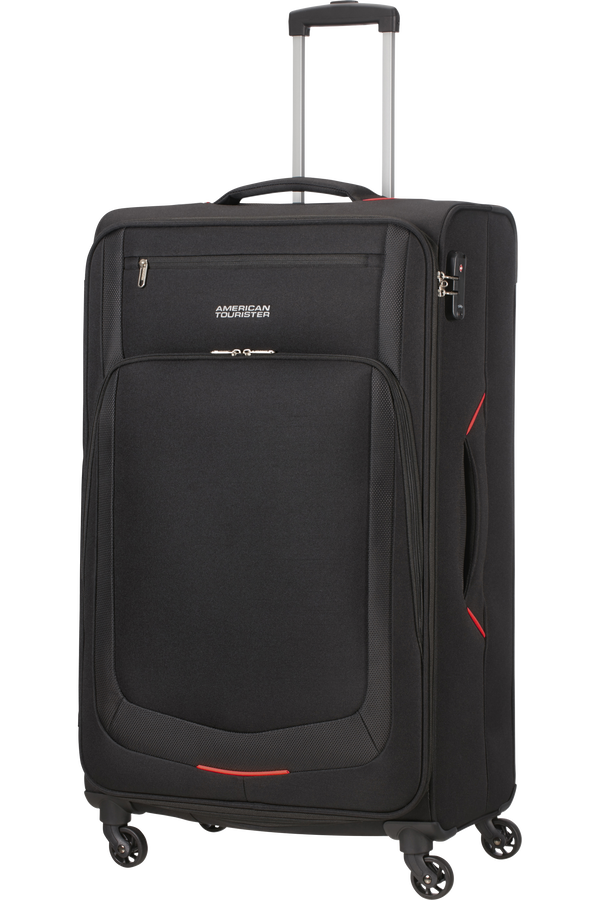 American Tourister Summer Session Spinner TSA L  Black/Red
