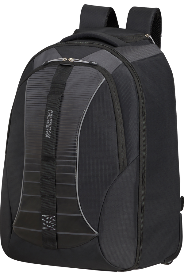 American Tourister Fast Route Laptop Backpack with Wheels Sporty 15.6'  Černá/šedá