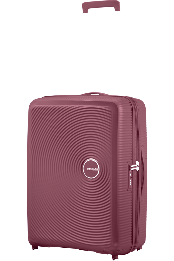 American Tourister Soundbox Spinner TSA Expandable 67cm  Dark Burgundy