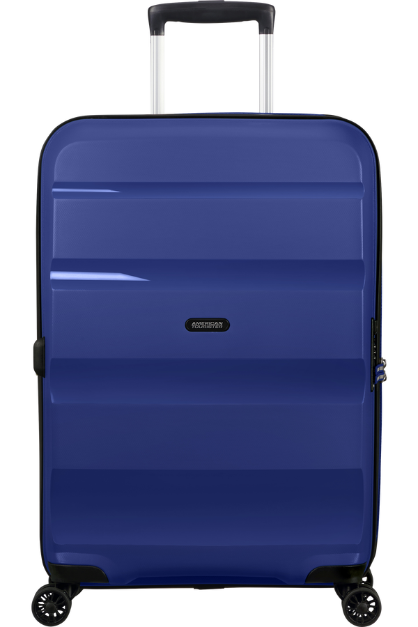 American Tourister Bon Air Dlx Spinner TSA Expandable 66cm  Půlnočn&iacute; n&aacute;mořn&iacute; modr&aacute;
