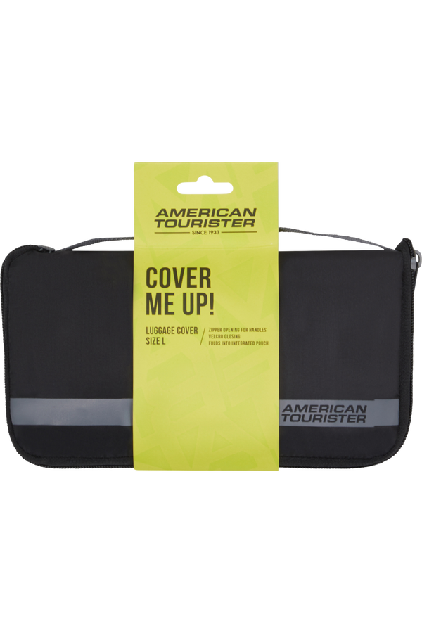 American Tourister American Tourist. Ta Foldable Luggage Cover L  Čern&aacute;/&scaron;ed&aacute;