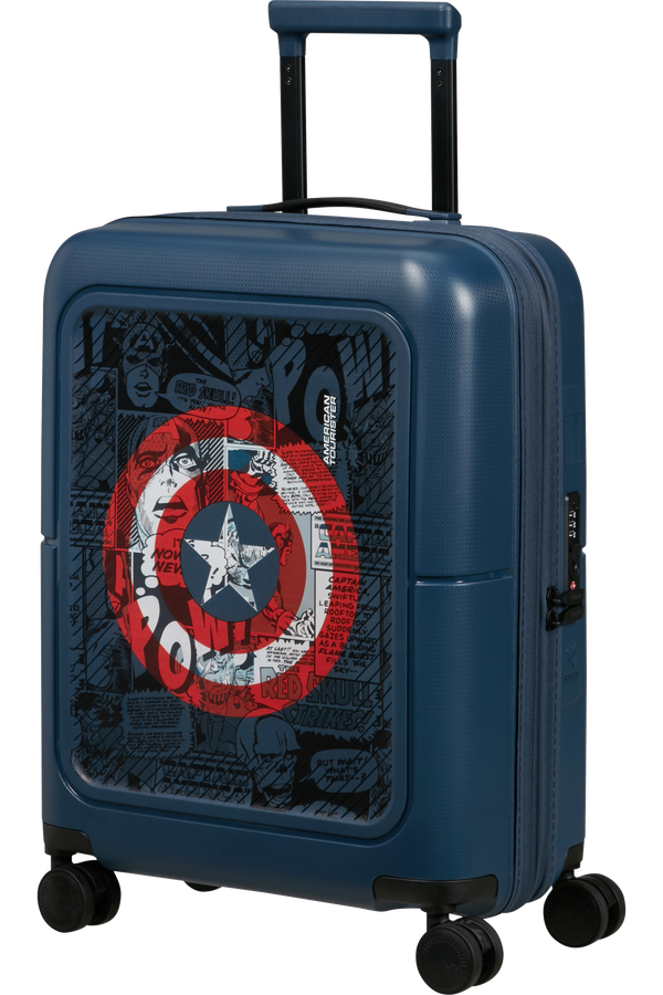 American Tourister Dashpop Disney Spinner Expandable TSA Marvel 55cm  Capt America Shield American Tourister Dashpop Disney Spinner Expandable TSA Marvel 55cm  Capt America Shield