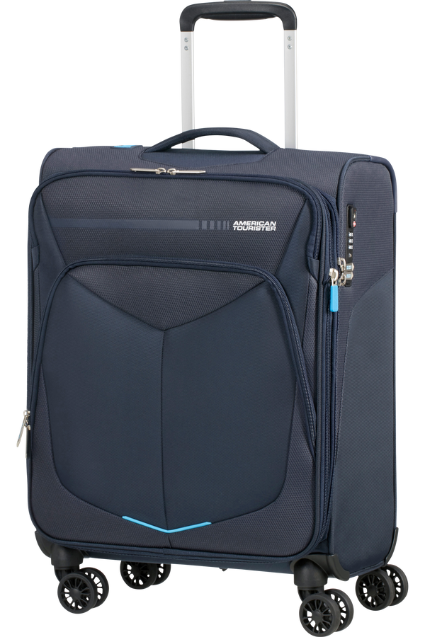 American Tourister Summerfunk Spinner Exp TSA 55cm  Námořní modrá