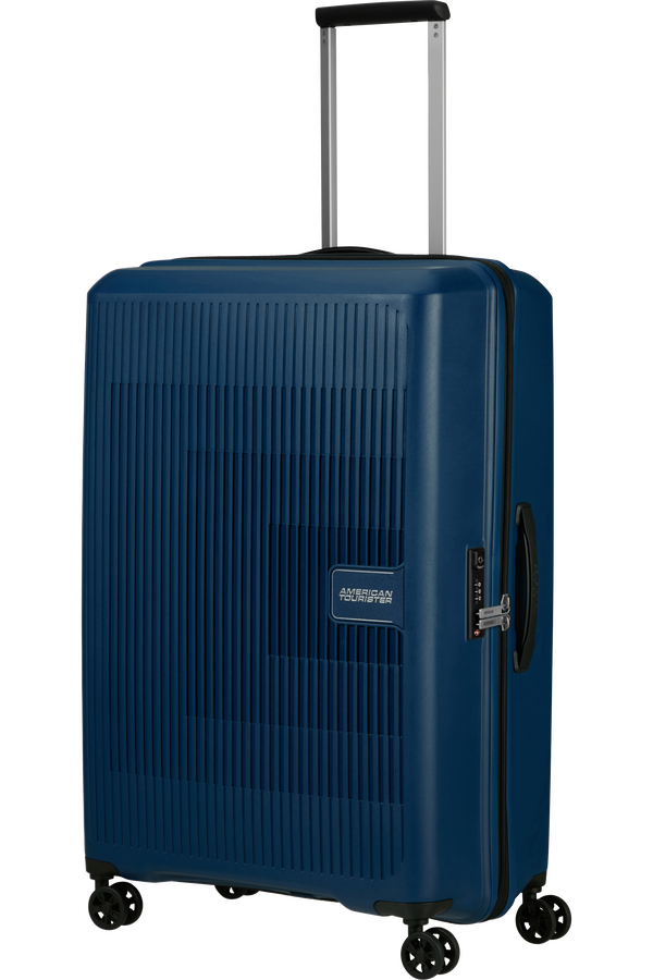 American Tourister Aerostep Spinner 77/28 Exp Tsa 77cm  N&aacute;mořn&iacute; modr&aacute;