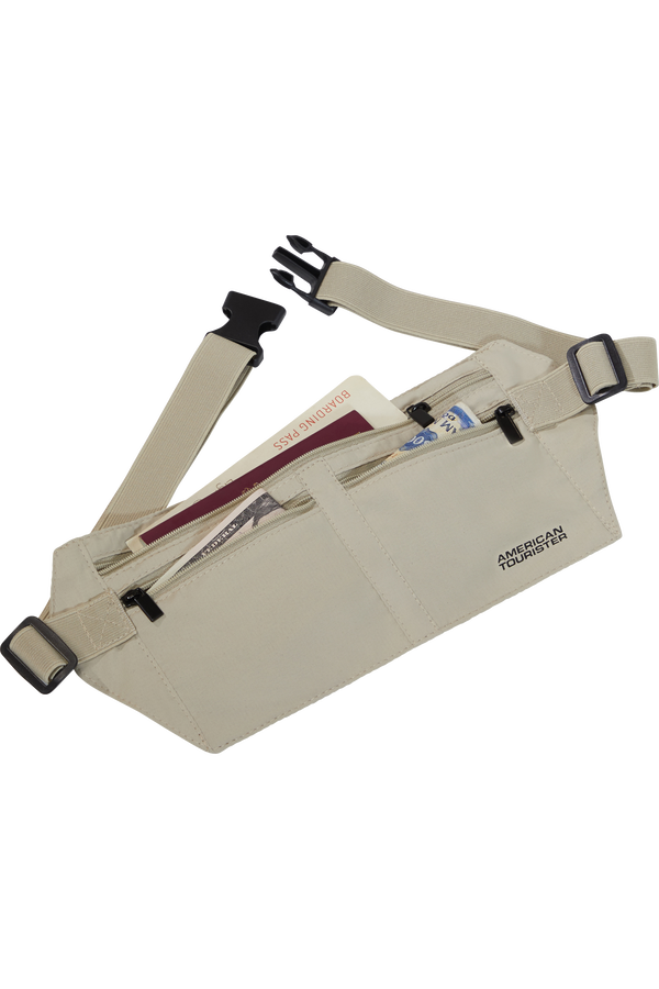 American Tourister American Tourist. Ta RFID Money Belt Bag  Sand