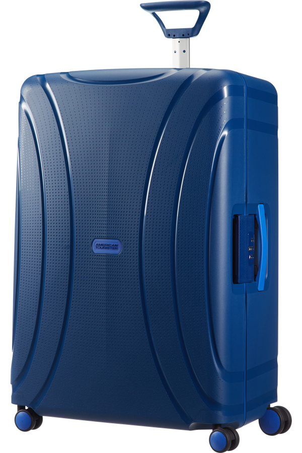 American Tourister Lock'n'Roll 4-wheel Spinner 75cm large suitcase Marine Blue
