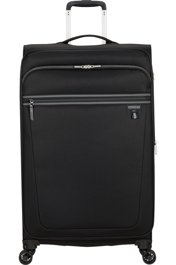 American Tourister Aerospin Spinner Expandable L  Černá