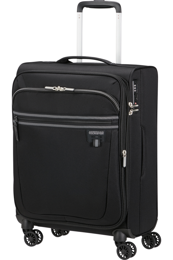 American Tourister Aerospin Spinner Expandable S  Čern&aacute;