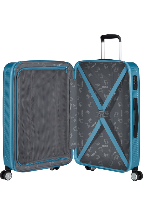 American Tourister Astrobeam Spinner EXP TSA 67cm  Icy Aqua