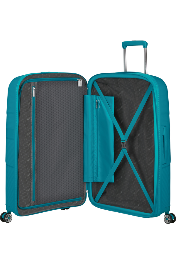 American Tourister Starvibe Spinner Expandable 77cm Verdigris